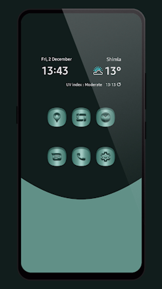 Curved - Green Icon Pack Screenshot 1 - AppWisp.com Curved - Green Icon Pack Screenshot 1 - AppWisp.com
