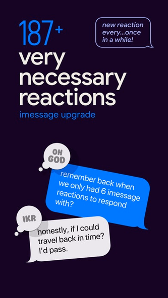 Very Necessary Reactions! Screenshot 1 - AppWisp.com Very Necessary Reactions! Screenshot 1 - AppWisp.com