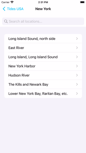 Tides USA:Tide Predictions Screenshot 4 - AppWisp.com Tides USA:Tide Predictions Screenshot 4 - AppWisp.com