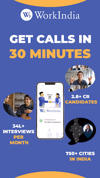 WorkIndia Recruiter App Screenshot 1 - AppWisp.com WorkIndia Recruiter App Screenshot 1 - AppWisp.com
