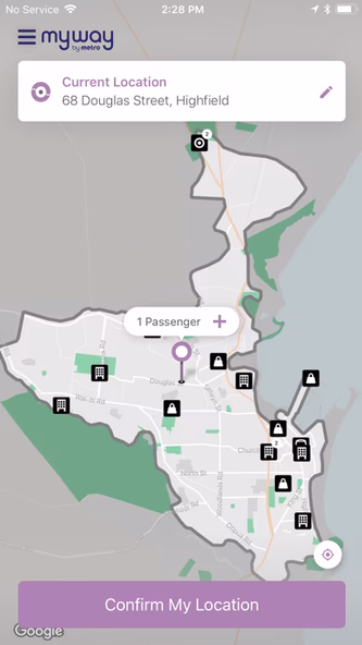 MyWay by Metro Timaru Screenshot 2 - AppWisp.com MyWay by Metro Timaru Screenshot 2 - AppWisp.com