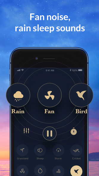 Sleep Sounds White Noise, Rain Screenshot 3 - AppWisp.com Sleep Sounds White Noise, Rain Screenshot 3 - AppWisp.com