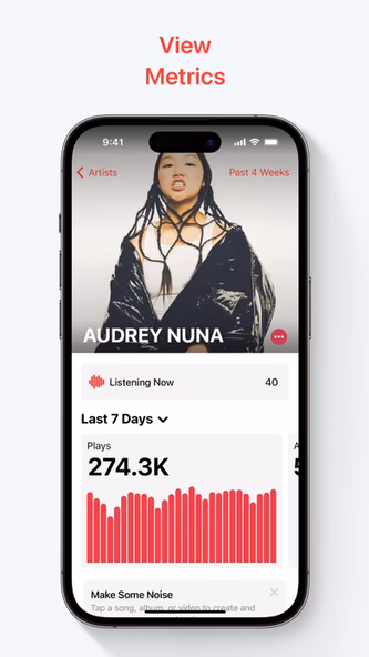 Apple Music for Artists Screenshot 2 - AppWisp.com Apple Music for Artists Screenshot 2 - AppWisp.com