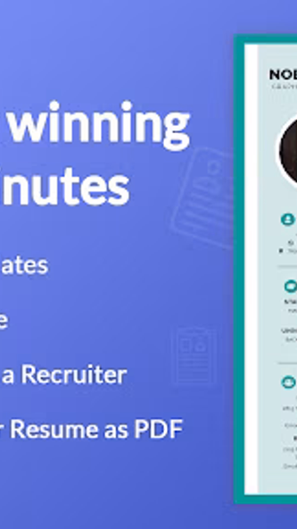 Resume Builder: CV Maker Screenshot 1 - AppWisp.com Resume Builder: CV Maker Screenshot 1 - AppWisp.com