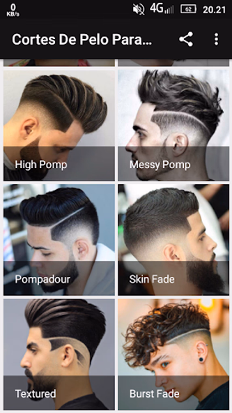 Haircuts for Men 2024 Screenshot 2 - AppWisp.com Haircuts for Men 2024 Screenshot 2 - AppWisp.com