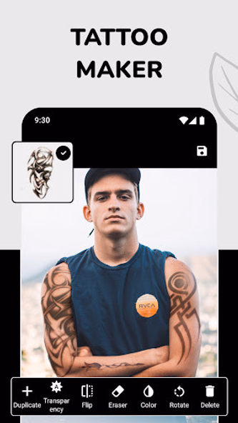 Tattoo Simulator Tattoo Maker Screenshot 2 - AppWisp.com Tattoo Simulator Tattoo Maker Screenshot 2 - AppWisp.com