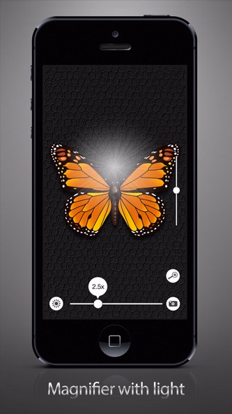 Magnifying glass ++ Screenshot 1 - AppWisp.com Magnifying glass ++ Screenshot 1 - AppWisp.com