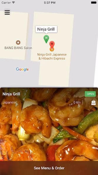 Ninja Grill Restaurant Screenshot 2 - AppWisp.com Ninja Grill Restaurant Screenshot 2 - AppWisp.com