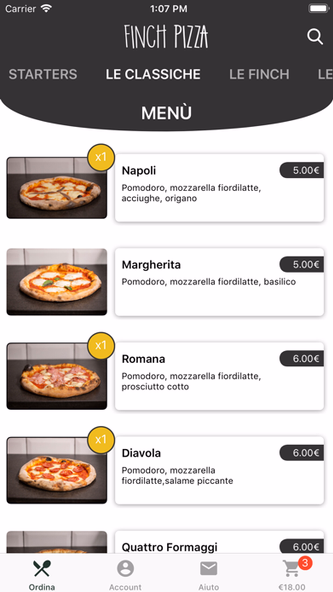 Finch Pizza Screenshot 4 - AppWisp.com Finch Pizza Screenshot 4 - AppWisp.com