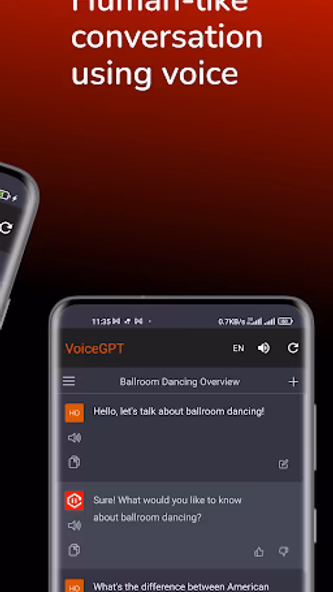 VoiceGPT: AI Voice Assistant Screenshot 2 - AppWisp.com VoiceGPT: AI Voice Assistant Screenshot 2 - AppWisp.com
