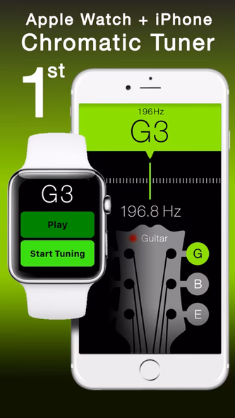 Guitar Tuner & Tone Generator Screenshot 1 - AppWisp.com Guitar Tuner & Tone Generator Screenshot 1 - AppWisp.com