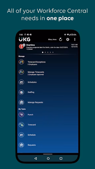 UKG Workforce Central Screenshot 1 - AppWisp.com UKG Workforce Central Screenshot 1 - AppWisp.com