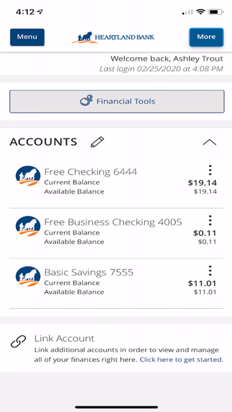 Heartland Bank Ohio Mobile Screenshot 3 - AppWisp.com Heartland Bank Ohio Mobile Screenshot 3 - AppWisp.com
