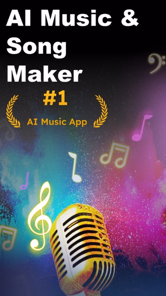 Music Maker: AI Song Generator Screenshot 1 - AppWisp.com Music Maker: AI Song Generator Screenshot 1 - AppWisp.com