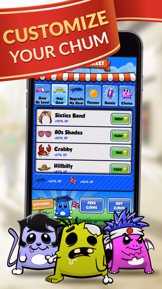 Word Chums! Screenshot 4 - AppWisp.com Word Chums! Screenshot 4 - AppWisp.com