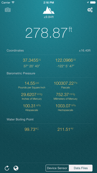 My Altitude Screenshot 2 - AppWisp.com My Altitude Screenshot 2 - AppWisp.com