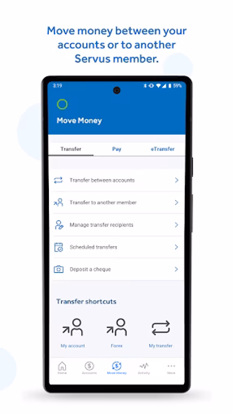 Servus Mobile Banking Screenshot 4 - AppWisp.com Servus Mobile Banking Screenshot 4 - AppWisp.com
