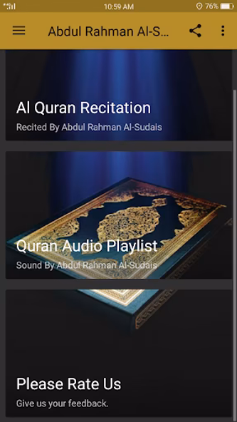 Sheikh Sudais Quran Full MP3 Screenshot 1 - AppWisp.com Sheikh Sudais Quran Full MP3 Screenshot 1 - AppWisp.com