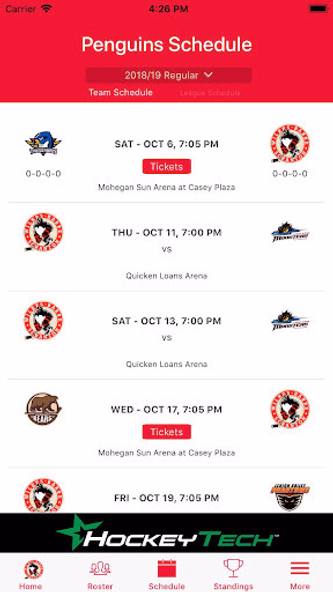 Wilkes-Barre/Scranton Penguins Screenshot 4 - AppWisp.com Wilkes-Barre/Scranton Penguins Screenshot 4 - AppWisp.com