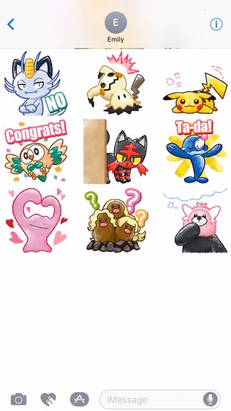 Pokémon Chat Pals Screenshot 4 - AppWisp.com Pokémon Chat Pals Screenshot 4 - AppWisp.com