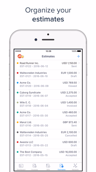 Hiveage Invoicing Screenshot 3 - AppWisp.com Hiveage Invoicing Screenshot 3 - AppWisp.com