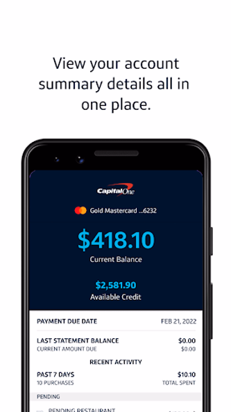 Capital One Canada Screenshot 1 - AppWisp.com Capital One Canada Screenshot 1 - AppWisp.com