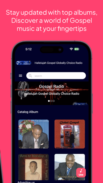 HGC Radio Music Live Screenshot 3 - AppWisp.com HGC Radio Music Live Screenshot 3 - AppWisp.com