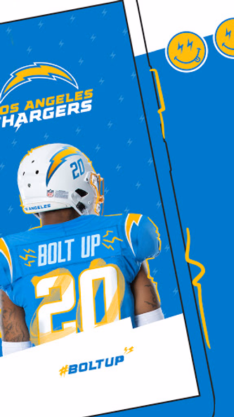 Los Angeles Chargers Screenshot 2 - AppWisp.com Los Angeles Chargers Screenshot 2 - AppWisp.com