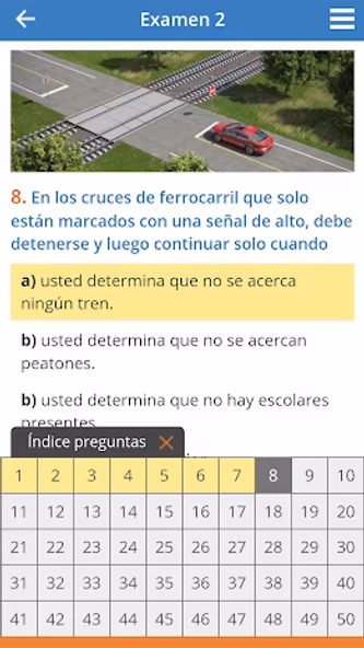 Todotest: DMV exámenes Screenshot 2 - AppWisp.com Todotest: DMV exámenes Screenshot 2 - AppWisp.com
