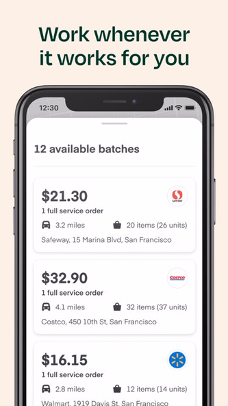 Instacart Shopper: Earn money Screenshot 4 - AppWisp.com Instacart Shopper: Earn money Screenshot 4 - AppWisp.com
