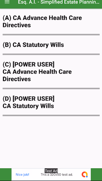 Esq. A.I. Estate Planning - CA Screenshot 3 - AppWisp.com Esq. A.I. Estate Planning - CA Screenshot 3 - AppWisp.com