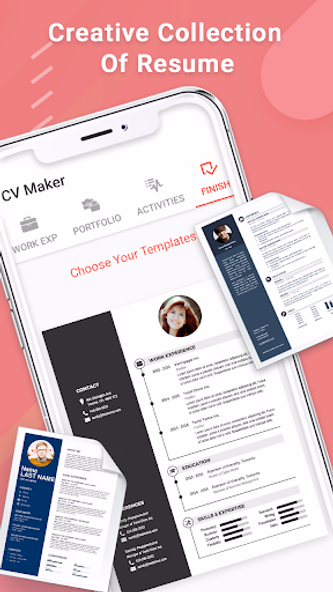 CV & Resume - Maker & Creator Screenshot 4 - AppWisp.com CV & Resume - Maker & Creator Screenshot 4 - AppWisp.com