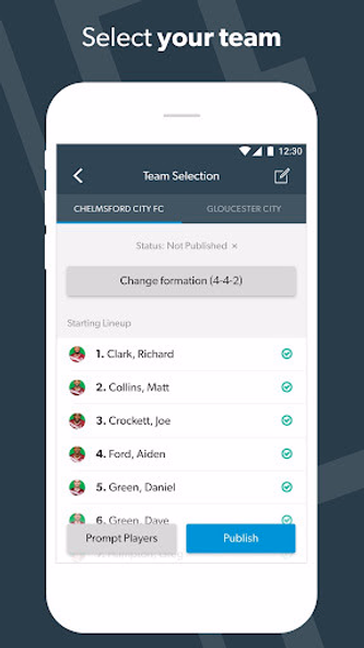 Pitchero Manager Screenshot 3 - AppWisp.com Pitchero Manager Screenshot 3 - AppWisp.com