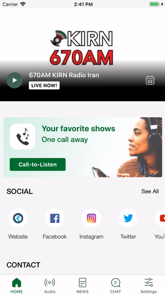 670AM KIRN Radio Iran Screenshot 1 - AppWisp.com 670AM KIRN Radio Iran Screenshot 1 - AppWisp.com