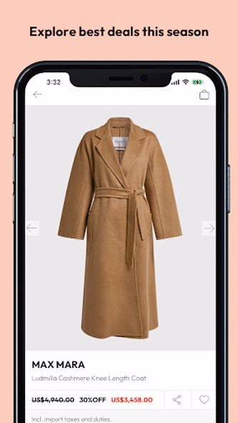 IFCHIC - Luxury Designer Shop Screenshot 2 - AppWisp.com IFCHIC - Luxury Designer Shop Screenshot 2 - AppWisp.com