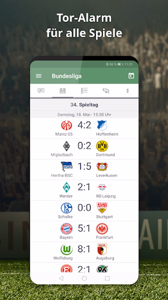 Pocket Liga - Fussball Live Screenshot 2 - AppWisp.com Pocket Liga - Fussball Live Screenshot 2 - AppWisp.com