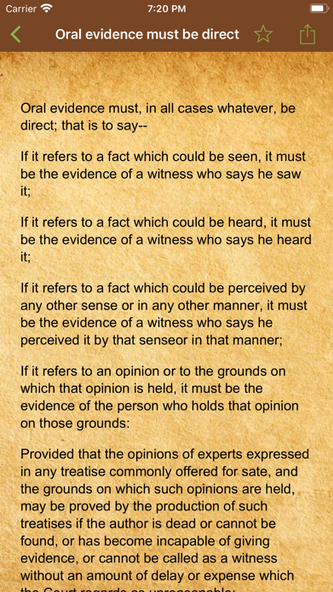 Indian Evidence Act 1872 Screenshot 1 - AppWisp.com Indian Evidence Act 1872 Screenshot 1 - AppWisp.com