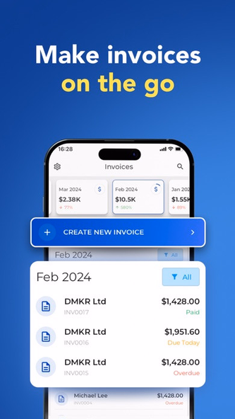 Invoice Maker - Invoice Fly Screenshot 4 - AppWisp.com Invoice Maker - Invoice Fly Screenshot 4 - AppWisp.com