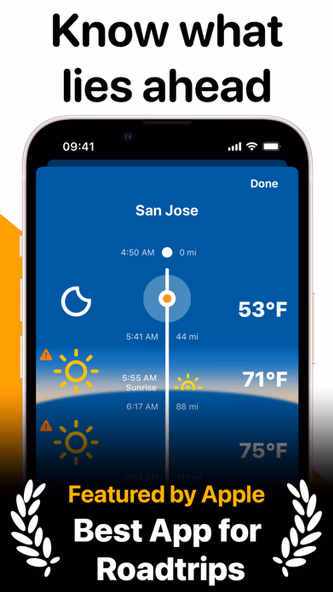 Weather on the Way Screenshot 3 - AppWisp.com Weather on the Way Screenshot 3 - AppWisp.com