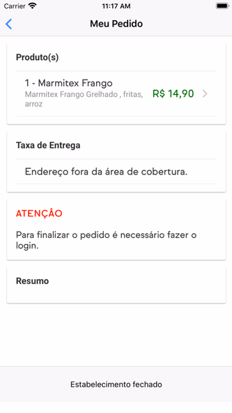 Restaurante Meninos Screenshot 3 - AppWisp.com Restaurante Meninos Screenshot 3 - AppWisp.com