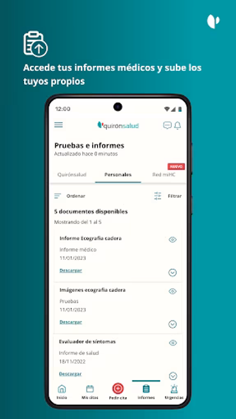 Quirónsalud Screenshot 4 - AppWisp.com Quirónsalud Screenshot 4 - AppWisp.com