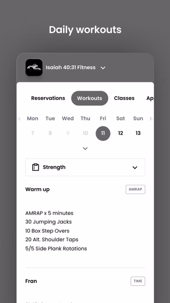Isaiah 40:31 Fitness Screenshot 3 - AppWisp.com Isaiah 40:31 Fitness Screenshot 3 - AppWisp.com