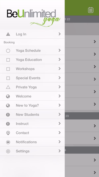 Be Unlimited Yoga Screenshot 2 - AppWisp.com Be Unlimited Yoga Screenshot 2 - AppWisp.com