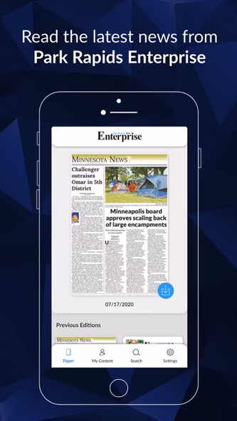 Park Rapids Enterprise E-paper Screenshot 1 - AppWisp.com Park Rapids Enterprise E-paper Screenshot 1 - AppWisp.com