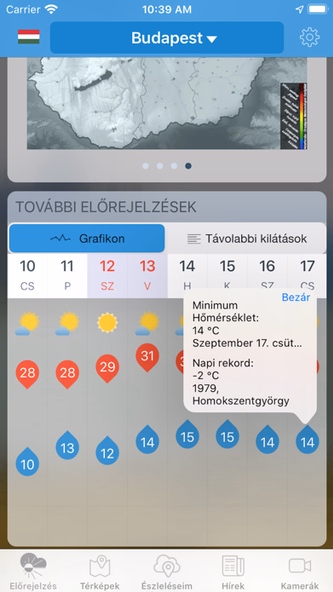 Időkép Screenshot 2 - AppWisp.com Időkép Screenshot 2 - AppWisp.com