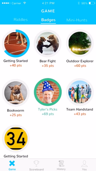 Handstand's Hunt! Screenshot 2 - AppWisp.com Handstand's Hunt! Screenshot 2 - AppWisp.com