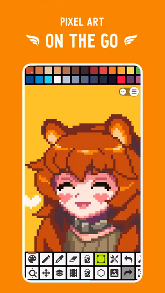 Pixel Studio for pixel art Screenshot 1 - AppWisp.com Pixel Studio for pixel art Screenshot 1 - AppWisp.com