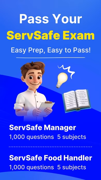 ServSafe Exam Prep 2025 Screenshot 1 - AppWisp.com ServSafe Exam Prep 2025 Screenshot 1 - AppWisp.com