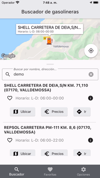 Spain Gas Price Screenshot 1 - AppWisp.com Spain Gas Price Screenshot 1 - AppWisp.com