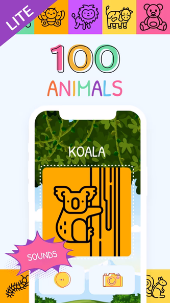 100 Animals Lite Screenshot 1 - AppWisp.com 100 Animals Lite Screenshot 1 - AppWisp.com